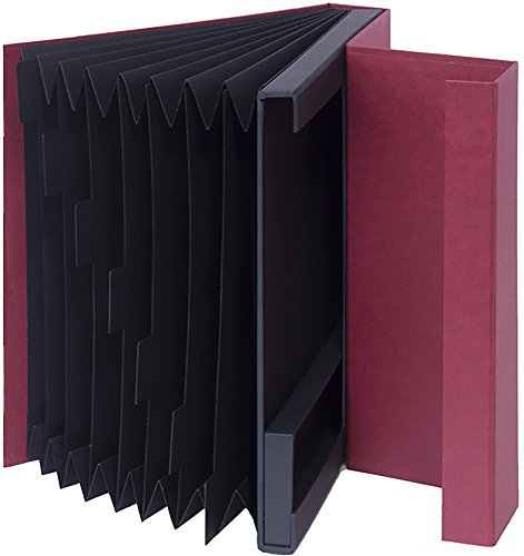 Image of Nakabayashi 91224 Lifestyle Tool Document File B5 Wine Red