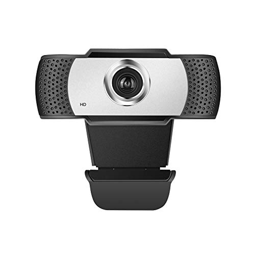 Full HD Webcam 1080P with Microphone - Wide Angle Webcams Streaming USB Web Camera - W302 Pro Computer Camera for Video Calling, Recording, Conferencing, Skype, OBS, PC Laptop