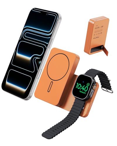 KU XIU Qi2.2 25W für Magsafe Powerbank für iPhone und Apple Watch