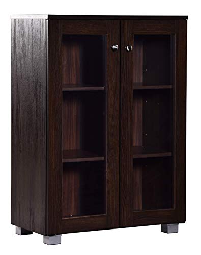 Image of DeckUp Awana Engineered Wood Book Shelf and Display Unit ( Set of 1 ,Walnut, Matte Finish)