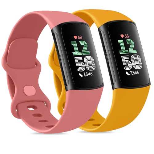 y2z Rp`u Fitbit Charge 6 Charge 5 poh _炩VR X|[coh ߉\ FI 2pbN 12,Large