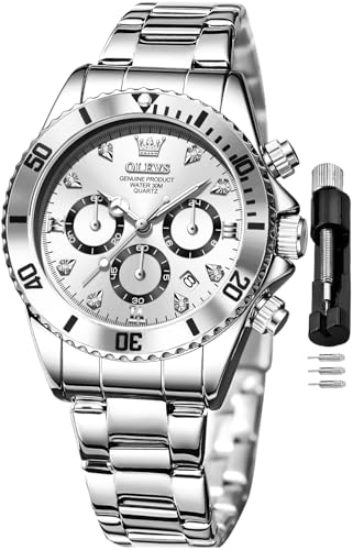 Image of OLEVS Women Watch Fashion Rose Gold Diamond Analog Quartz Luxury Dress Female Watches for Women