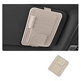 Oxxggkao Mehrere funktionale Auto Visiere, Kartenhalter, Auto Visiere, Dokumenten Organizer für Führerscheine, Mautkarten, Bargeld und Brillen, Autoberater Planer