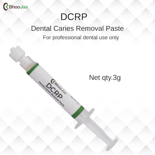 Image of DCRP | Dental Caries Removal Paste for Professional Dental use | Revolutionary Bio-active solution to dissolve soft caries | No Drill, No Pain No anxiety | 3g Pack of 1