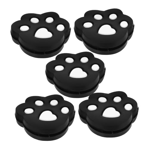 INOOMP 5pc Tennis Racket Vibration Damper Shock Absorbing Silicone Dampeners for Players