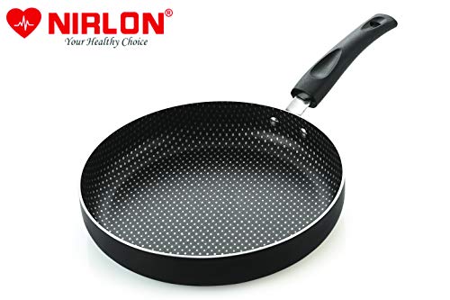 Image of Nirlon Polka-Dot Compatible with Gas and stovetops Non Stick Aluminium Cookware 3 Pcs Combo Set (Compatible with All Gas & stovetops Only)