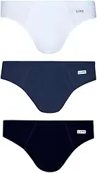 Kit 3 Cuecas Slip, Lupo, Masculino
