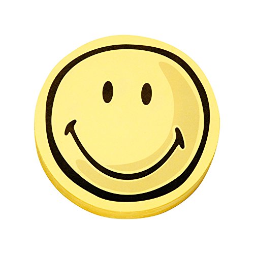Franken Moderationskarte Wertungssymbol Kommunikationskarte Smilie Positiv, Yellow/black