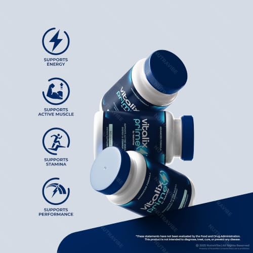 NutraVibe Vitalix Prime Capsules for Men, 2 Pack - 4