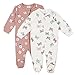 Bambino Set di Pigiama 2 Pezzi - Ragazzi Ragazze Pagliaccetti in Cotone Manica Lunga Tutine Jumpsuit per Neonato 0 Mesi