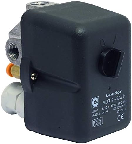 Elmag - pressure switch CONDOR MDR 2/11 bar, 230 Volt