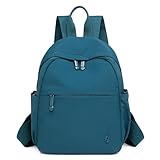 JIANLINST Mini Backpack for Women, Fashion Small Backpacks for Ladies Girls Lightweight Nylon Casual Travel Daypacks (Blue)