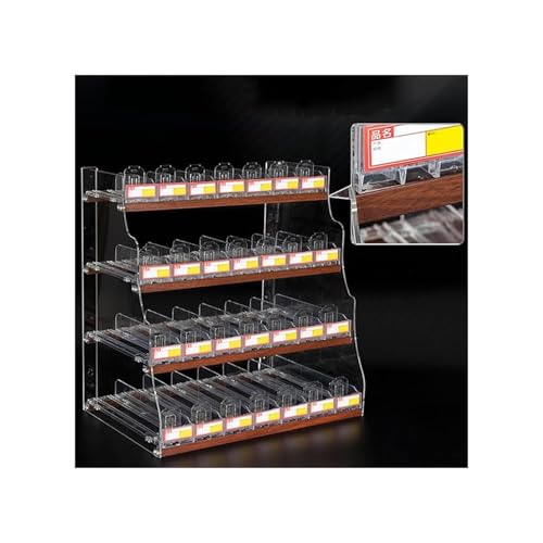 Vitrine trapézoïdale murale en acrylique pour objets de collection - 3