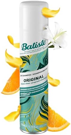 Batiste Dry Shampoo Original 200ml, Fresh & Clean Fragrance, No Rinse Spray to Refresh Hair in Between Washes - View 4