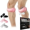 GOUNOD Patellar Tendon Support Strap 2 Pack,Knee Strap for Knee Pain Relief,Patella Band for Basketball, Jumpers Knee, Tendonitis, Running, Hiking, Soccer, Osgood Schlatter