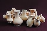 Tolles Bastelmaterial Kunert-Keramik Amphoren,Miniamphoren,5-7cm,15Stück,Tunesien,Handarbeit