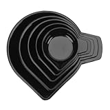 BUTIFULSIC 5pcs Plastic Weighing Trays for Kitchen Scale Food Scale Tray Space-Saving Design for Jewelry Cooking Use