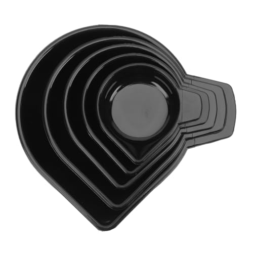 BUTIFULSIC 5pcs Plastic Weighing Trays for Kitchen Scale Food Scale Tray Space-Saving Design for Jewelry Cooking Use