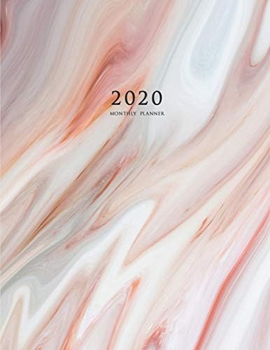 2020 Monthly Planner: 2020 Planner Monthly 8.5 x 11 with Marble Cover (Volume 3)