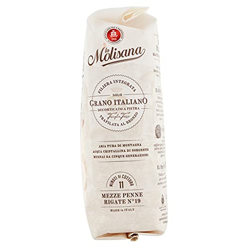 La Molisana Mezze Penne Rigate N°19, 500g