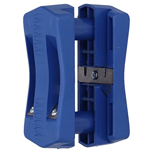 Wood Edge Band Cutter, Edge Banding Tool, White Steel ABS Manual Wood Edge Banding Trimmer for 0.3?0.6mm, Edge Treatment and Grooving Router Bits