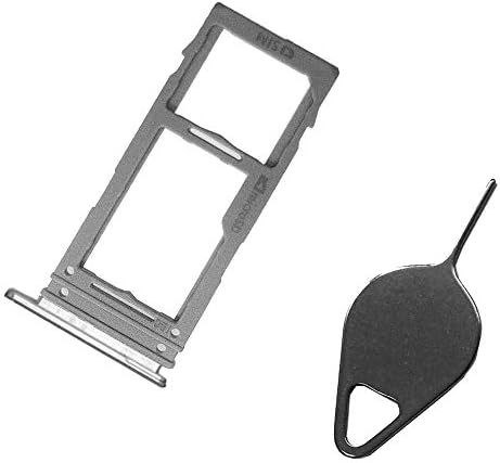 Eaglewireless S10e SIM Card Tray & Micro SD Card Slot Holder Replacement for Samsung Galaxy S10E (One Sim-Black)