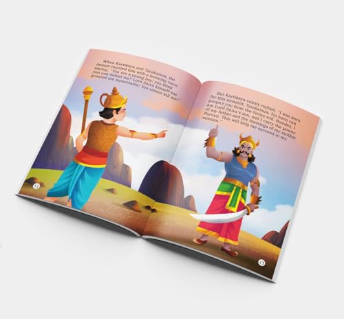 Image of Story Books for Kids (Set of 10 Books) (Illustrated) - Mythology Books for Children - Nachiketa, Dhruva, Narada, Harish Chandra, Bhakta Prahlad, Surya, Kartikeya, Indra, Ayyappa, Vamana