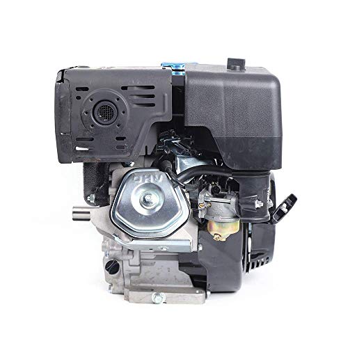 Foto von 15 PS 9 KW Benzinmotor HaroldDol 4-Takt 420CC Standmotor Kartmotor Austauschmotor Zwangsluftkühlung Einzylinder Motor mit Ölalarm (25mm Wellendurchmesser)
