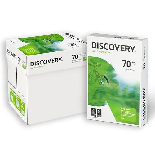Discovery 367060 - Pack De 500 Hojas, A4, 70 Gr