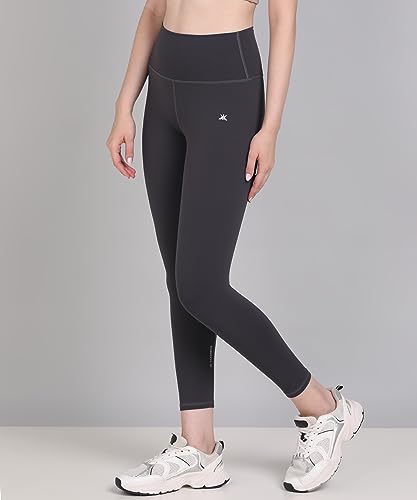 Image of Kobo Active Wear for Women Gym | High Waist | Ankle Length | Squat-Proof | Workout Tights for Women | 4-Way Stretch | Leggings for Gym, Cardio | Yoga Pants (Imported)