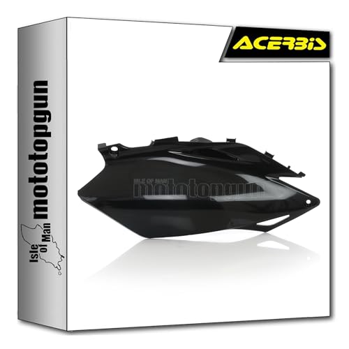 Side panels noir Acerbis pour affronter les pistes en Honda CRE 450 F 2009 2010