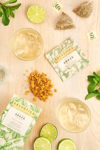 Selvatica - Exotic Wild Fruit Infusions Blend: Mix Of Amazonian Fruits (Açai - Arazá - Camu Camu - Copoazú) Sampler Pack Of 4 (0,74 Oz Each One) #TOP4