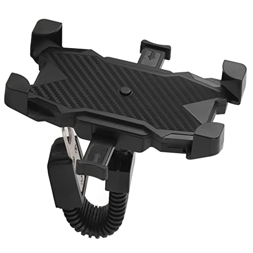 Support de téléphone de moto support de téléphone de vélo à angle réglable universel pince de téléphone portable de guidon de moto pour scooter de tricycle électrique de voiture 14,5 x 7,5 cm/5,7 x 3 Cover