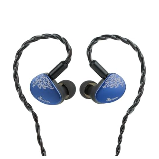 HIFIXAUDIO Kiwi Ears Cadenza II In-Ear-Monitor, 10 mm Titanium Dynamic Driver IEM Kopfhörer mit KARS 2.0 für präzise Klangbalance – CNC-Aluminium-Panel mit abnehmbarem 2-poligem Kabel für Musiker