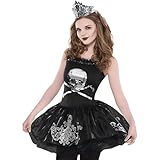 Amscan Zomberina's Haunting Halloween Ensemble For Women - Medium (8-10) - Spooky & Stylish Black Costume Set - Perfect For Trick-Or-Treating, Haunted House Parties & More - 1 Set