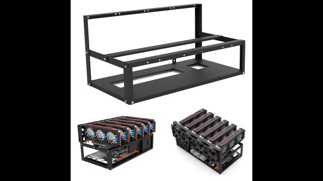 Amazon.com: Mrisata Mining Rig Frame, Steel Open Air Miner Mining