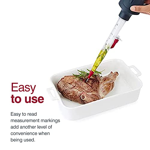 Zyliss 2 In 1 Baster And Infuser, Medium, Clear/Grey/Red #TOP3