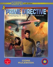 Toy GURPS Prime Directive RPG 4th Edition Book