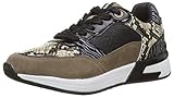 Forro textil Mustang Alexia, Zapatillas Deportivas Mujer, Soft Zebra Blanco Negro, 37 EU