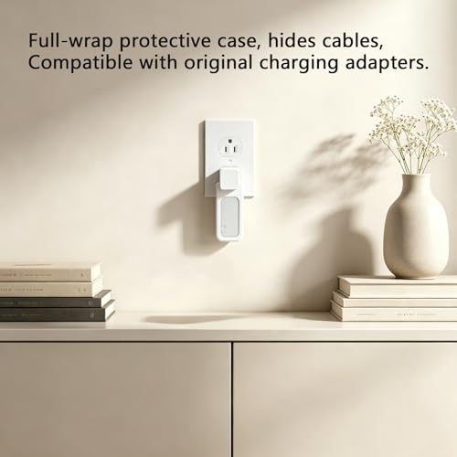 Image of Outlet Mount for Blink Sync Module Core, Protective Housing Wall Mount, No Exposed Cable, Space Saving Easy Installation | organize exposed cables Plug-and-play design No Drilling, Easy Installation