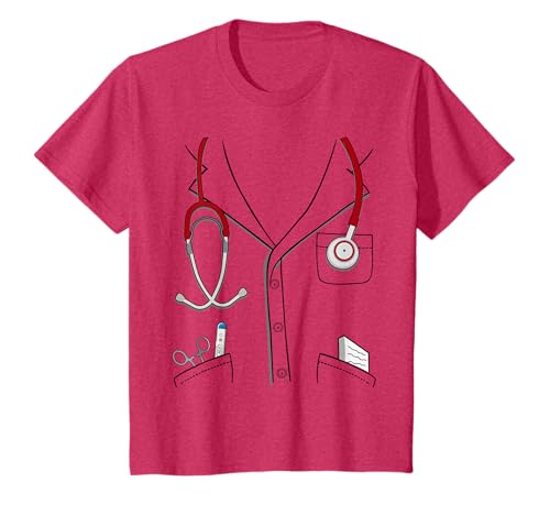 Doctor Suit Halloween Costume Kids Doctor T-Shirt