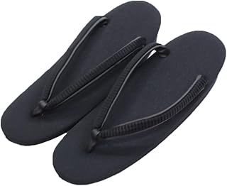 ［tzz509］喪服用草履 女性用 日本製 黒 Mサイズ［きもの日和］