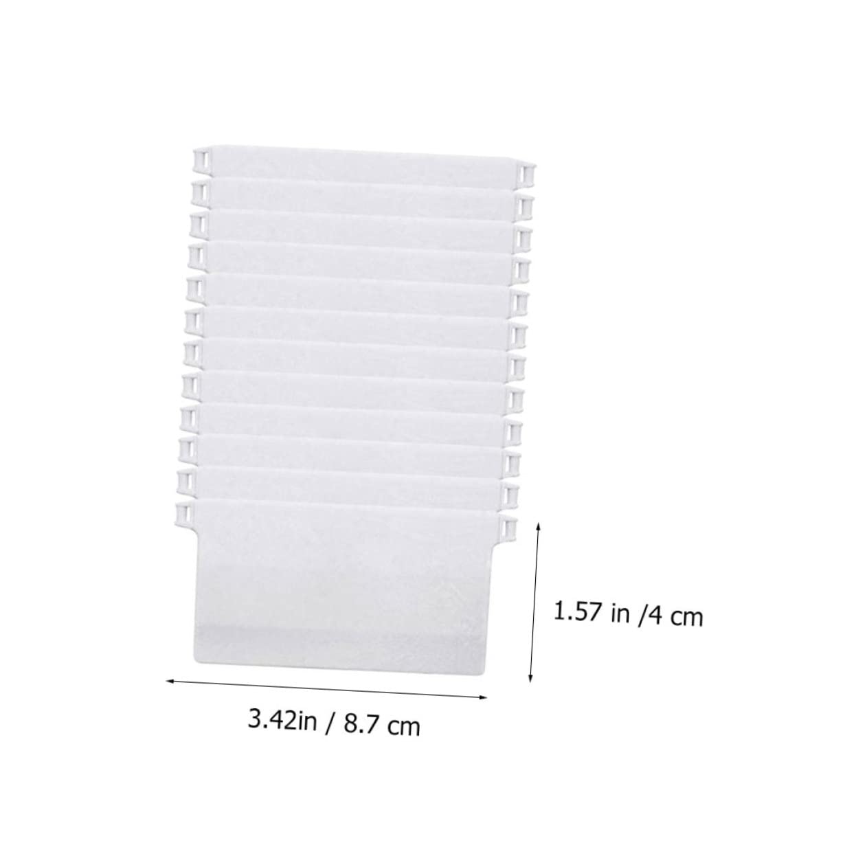 PRETYZOOM White Vertical Blinds Accessories 1 Set of 35pcs Chain Cord for Window Blinds