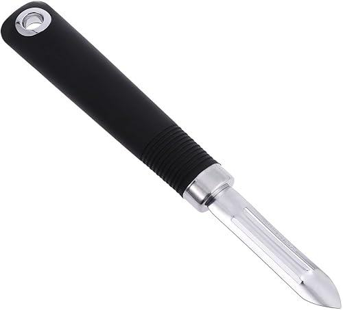Yardwe Pelador multifuncional de acero inoxidable para verduras, pelador de frutas de doble borde para papas, zanahorias, manzanas, herramienta de