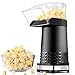 COOCHEER Macchina per popcorn ad aria calda da 1200 W, per la casa, design a grande calibro, con misurino e coperchio rimovibile, senza BPA