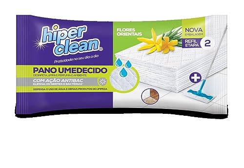 Pano Umed Hiper Clean Flores Orientais (und)