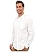 Calvin Klein Jeans Men's Garment Dyed Aviator, White, Small