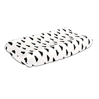 Algopix Similar Product 6 - Black Cloud on White 100 Cotton Baby