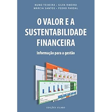 Capa do livro O Valor E A Sustentabilidade Financeira. Informação Para A Gestão