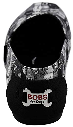 Skechers Skechers BOBS Women's Plush-Wag Party Black Flat 7 M US